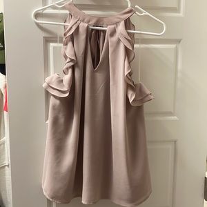 Mauve sleeveless Miss Chievous top